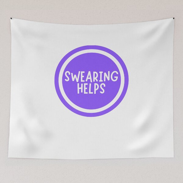 Item preview, Swearing Helps  designed and sold by CharmStudio.