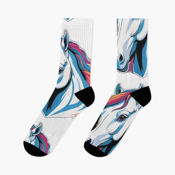 Item preview, Majestic Horse Sticker - Graceful and Powerful Equine Design designed and sold by Icenutikul1122.