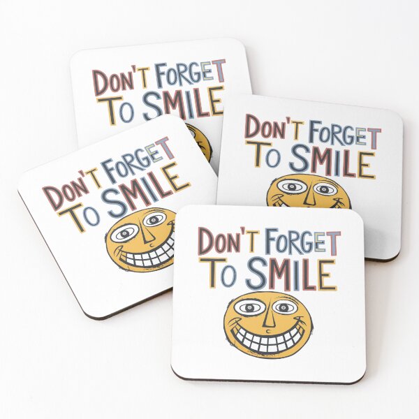 Item preview, Don't forget to Smile, Smiley, Equality, funnyfits70, Humor, Funny designed and sold by FunnyFits70.