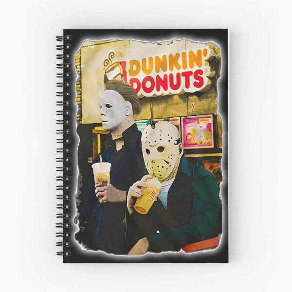 Item preview, Jason Michael Dunkin Donuts Halloween movie meme designed and sold by PontiaGudam.