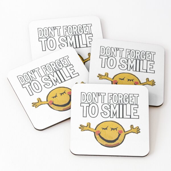 Item preview, Don't forget to Smile, Smiley, Equality, funnyfits70, Humor, Funny designed and sold by FunnyFits70.
