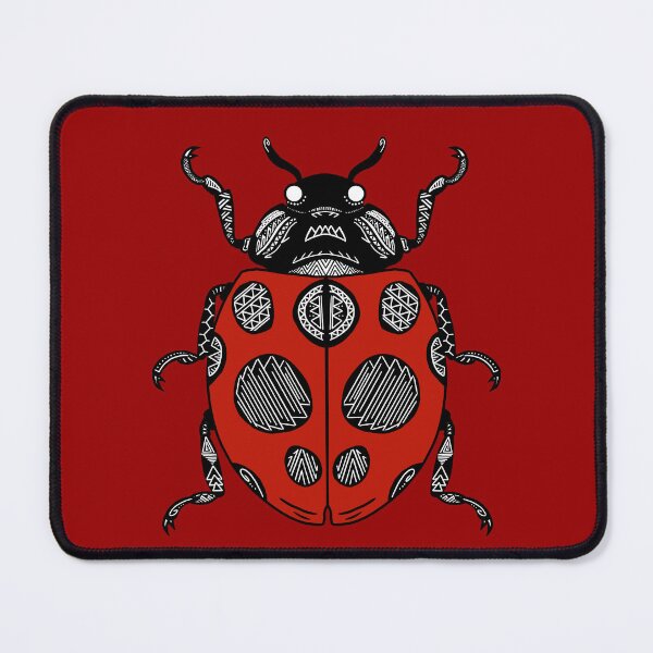 Item preview, Red Tribal Ladybug designed and sold by Steeb757.