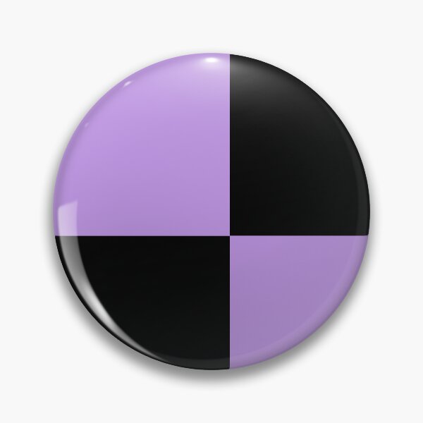 Item preview, Quarters - Black and Light Violet designed and sold by JustPatterns2.