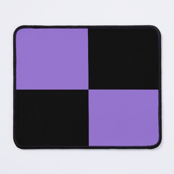Item preview, Black and Dark Pastel Purple designed and sold by JustPatterns2.