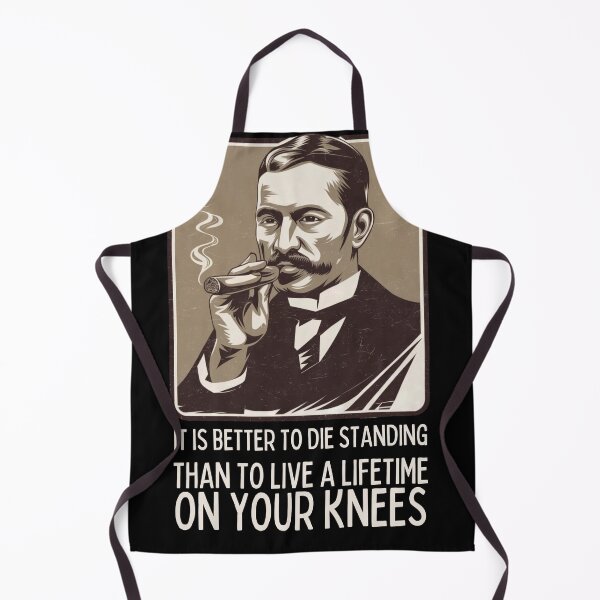 Item preview, One of Emiliano Zapata's most famous quotes designed and sold by FelineFrenzyArt.