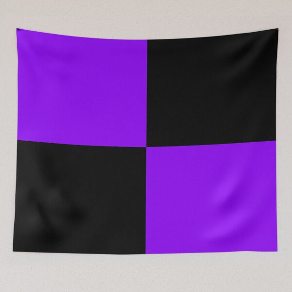 Item preview, Quarters - Black and Violet designed and sold by JustPatterns2.