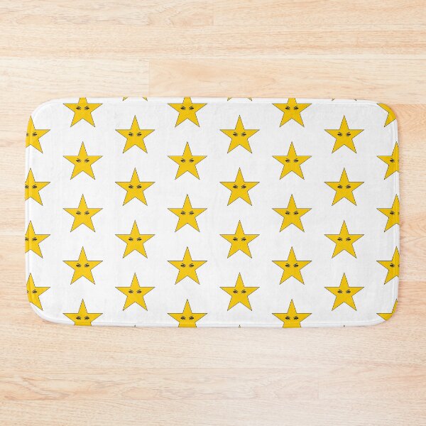 Item preview, STAR, CUTE YELLOW STAR WITH EYES AND BLACK EYE MAKEUP  designed and sold by larissa-myrie.