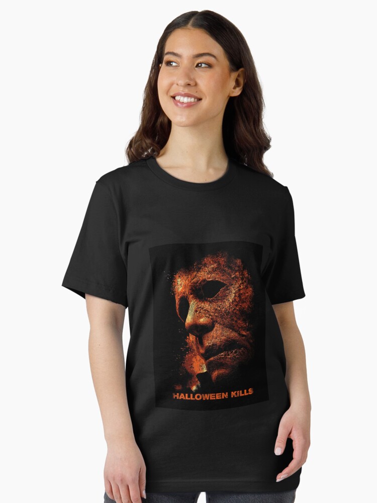 Thumbnail 1 of 7, Essential T-Shirt, michael myers horror film--Bị remove designed and sold by PontiaGudam.