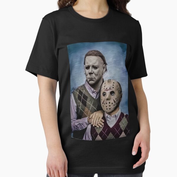 Item preview, Michael Myers and Jason Voorhees Step Brothers Movie Funny designed and sold by PontiaGudam.