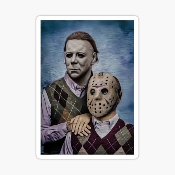 Item preview, Michael Myers and Jason Voorhees Step Brothers Movie Funny designed and sold by PontiaGudam.