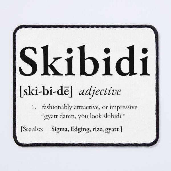 Item preview, Skibidi Definition Classic Design designed and sold by PatherineStore.
