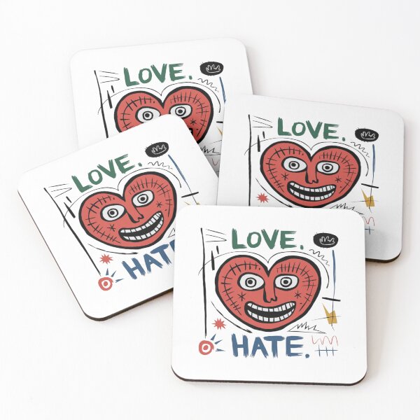 Item preview, Love, Hate, funnyfits70, Humor, Funny designed and sold by FunnyFits70.