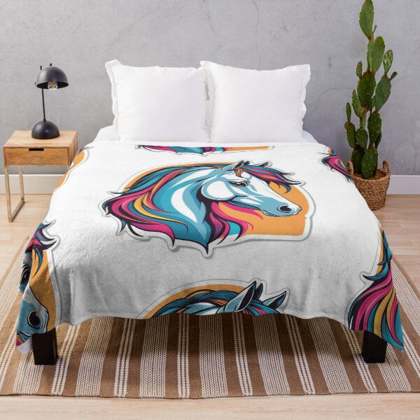 Item preview, Majestic Horse Sticker - Graceful and Powerful Equine Design designed and sold by Icenutikul1122.