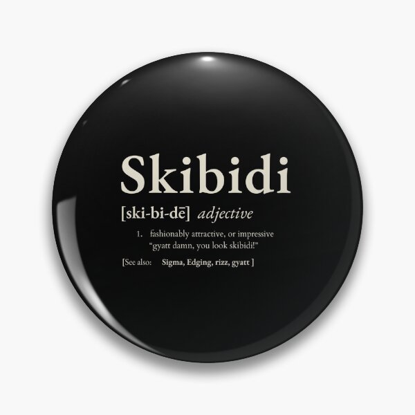 Item preview, Skibidi Definition Classic Design designed and sold by PatherineStore.