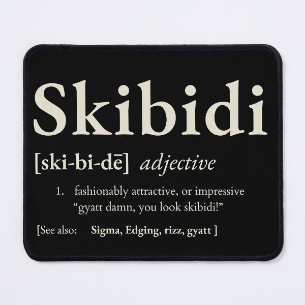 Item preview, Skibidi Definition Classic Design designed and sold by PatherineStore.