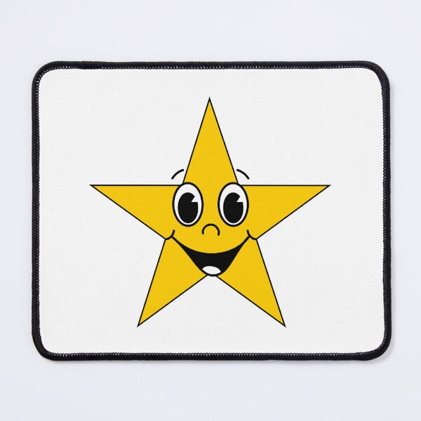 Item preview, STAR, SMILING YELLOW STAR designed and sold by larissa-myrie.