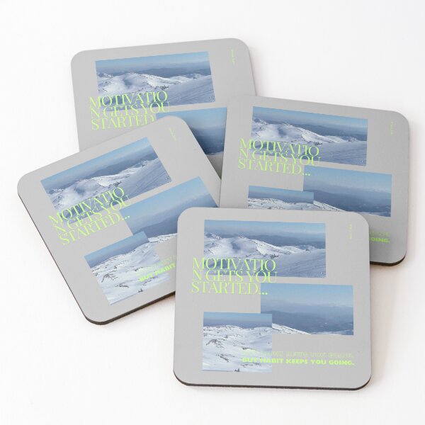 Item preview, Facts Lens - Snow, Scenery, and Sky in the Modern Trend Mountain of Truth and Quotes (Green and Blue) designed and sold by Zelie ..