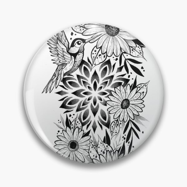 Item preview, Hummingbird Mandala designed and sold by 7Delamancha.