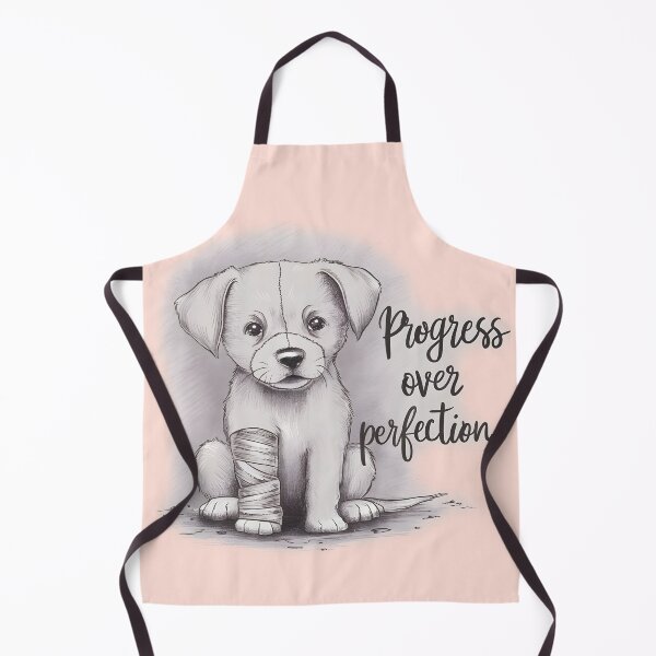 Item preview, Persevering Puppy: Progress Over Perfection designed and sold by KennerTH.