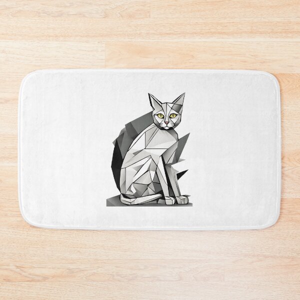Item preview, Cubism Cat designed and sold by RetroPop23.