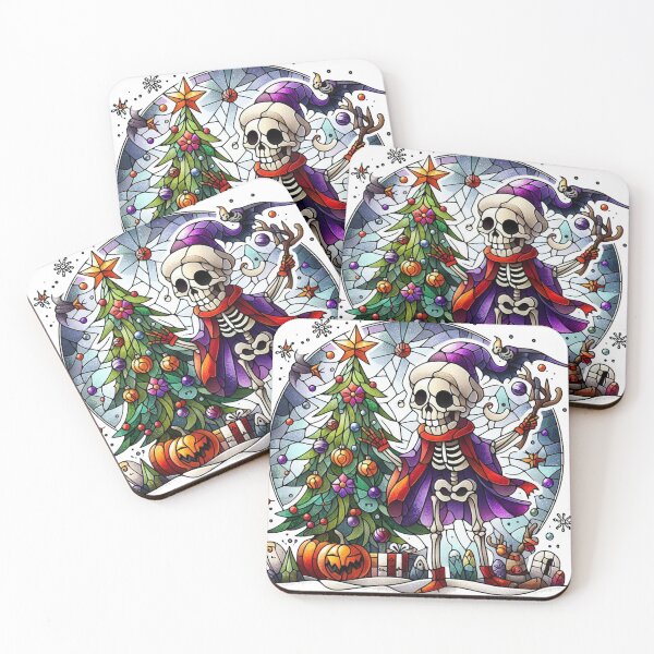 Item preview, Stain Glass, Halloween Christmas Stain Glass designed and sold by francous03.