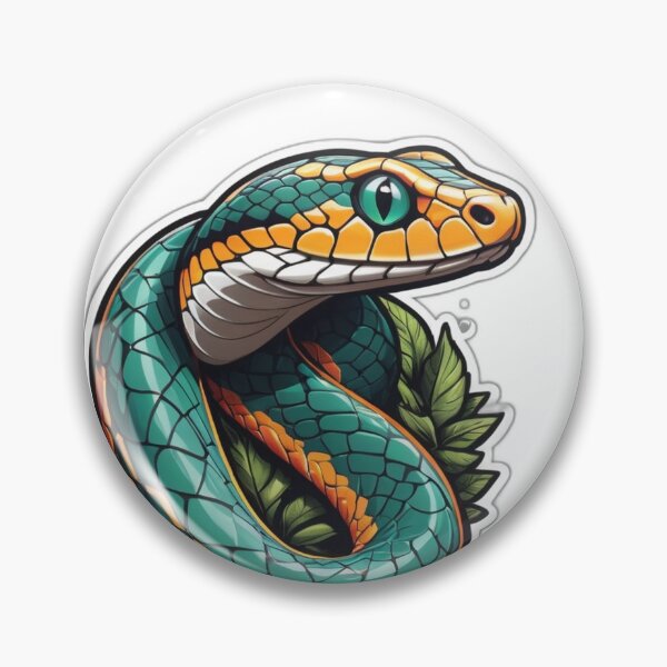Item preview, Sleek Snake Sticker - Mysterious and Powerful Reptile Design designed and sold by Icenutikul1122.