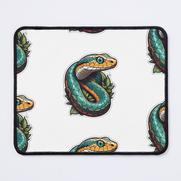 Item preview, Sleek Snake Sticker - Mysterious and Powerful Reptile Design designed and sold by Icenutikul1122.