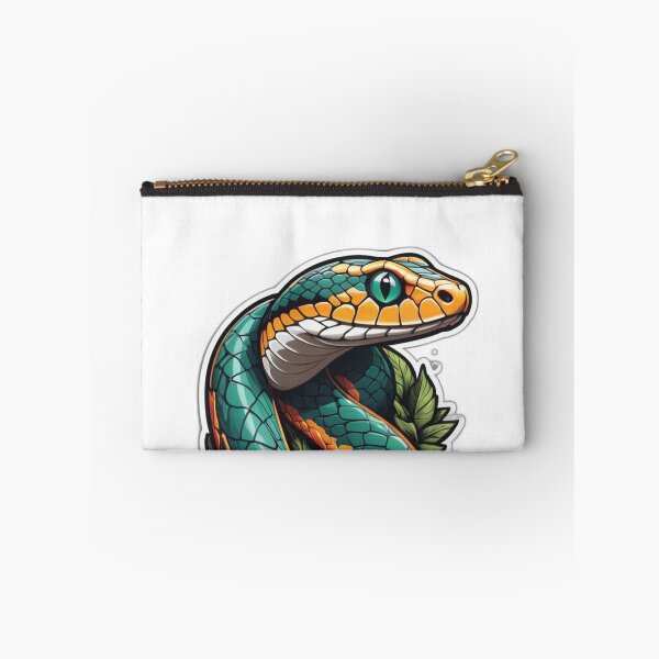 Item preview, Sleek Snake Sticker - Mysterious and Powerful Reptile Design designed and sold by Icenutikul1122.