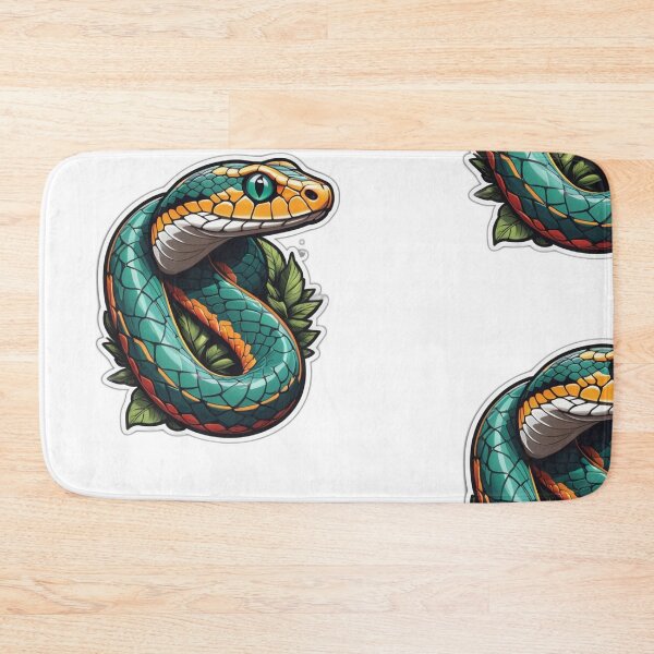 Item preview, Sleek Snake Sticker - Mysterious and Powerful Reptile Design designed and sold by Icenutikul1122.