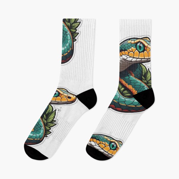 Item preview, Sleek Snake Sticker - Mysterious and Powerful Reptile Design designed and sold by Icenutikul1122.