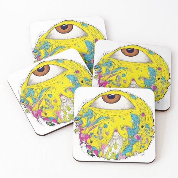 Item preview, ฺBig yellow eyes designed and sold by Echolands.