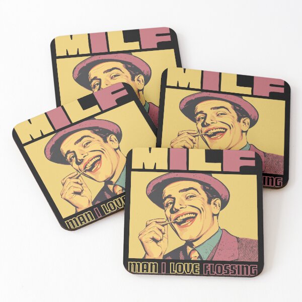 Item preview, Milf - Funny Retro Artistic designed and sold by TuncGK.