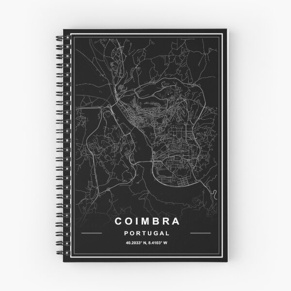 Item preview, Coimbra City Map designed and sold by SHAMPAIN-ART-CO.