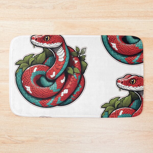 Item preview, Sleek Snake Sticker - Mysterious and Powerful Reptile Design designed and sold by Icenutikul1122.