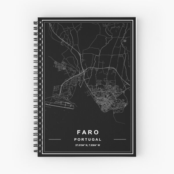 Item preview, Faro City Map designed and sold by SHAMPAIN-ART-CO.