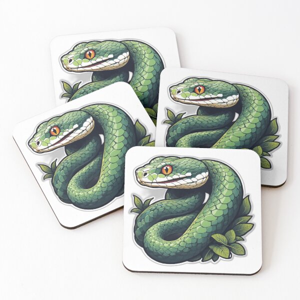 Item preview, Sleek Snake Sticker - Mysterious and Powerful Reptile Design designed and sold by Icenutikul1122.