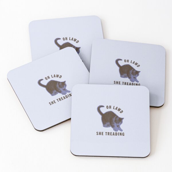 Item preview, Oh Lawd She Treading Cat designed and sold by remake-shop.