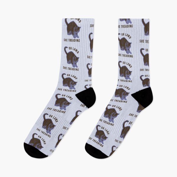 Item preview, Oh Lawd She Treading Cat designed and sold by remake-shop.