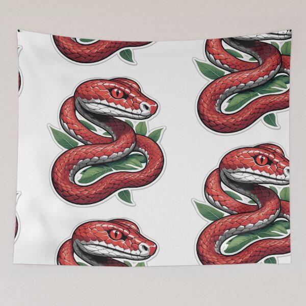 Item preview, Sleek Snake Sticker - Mysterious and Powerful Reptile Design designed and sold by Icenutikul1122.
