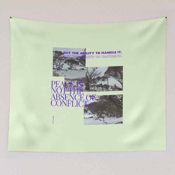Item preview, Facts Lens - Snow, Scenery, and Trees in the Modern Trend Mountain of Truth and Quotes (Blue and White) designed and sold by Zelie ..