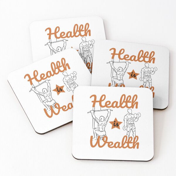 Item preview, Health is Wealth on Pink hat design designed and sold by cicadaadams.