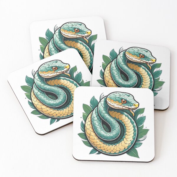 Item preview, Sleek Snake Sticker - Mysterious and Powerful Reptile Design designed and sold by Icenutikul1122.