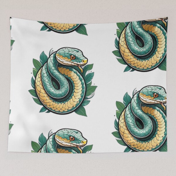 Item preview, Sleek Snake Sticker - Mysterious and Powerful Reptile Design designed and sold by Icenutikul1122.