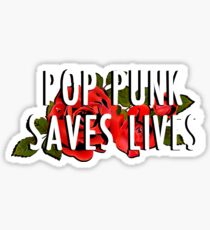 Pop Punk Saves Lives Sticker