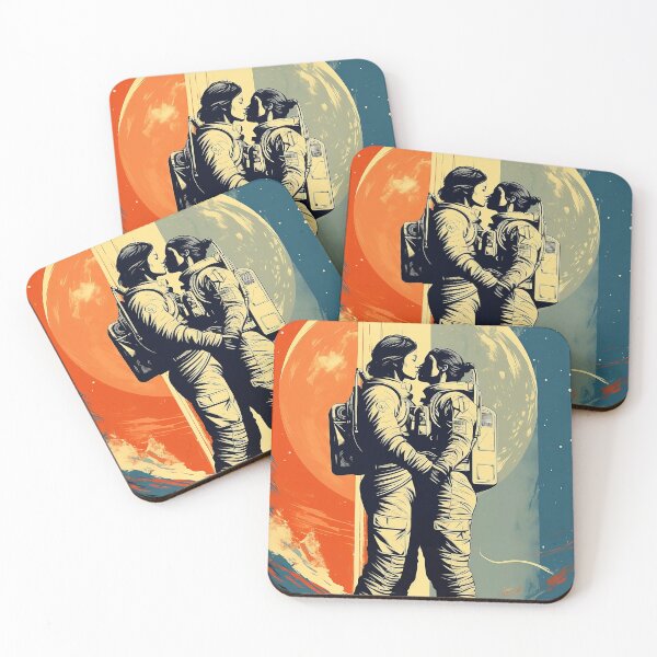 Item preview, Cosmic Love, Girls in Love designed and sold by ArtPixelHaven.