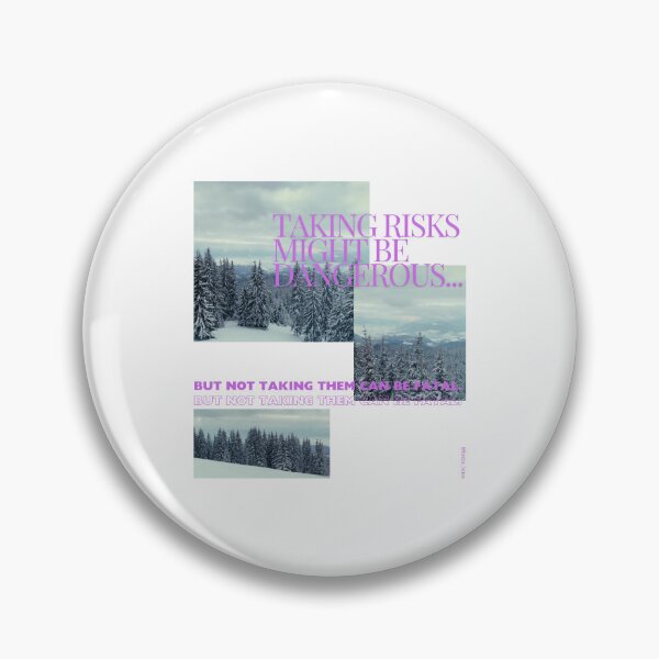 Item preview, Facts Lens - Snow, Scenery, and Trees in the Modern Trend Mountain of Truth and Quotes (Purple and White) designed and sold by Zelie ..