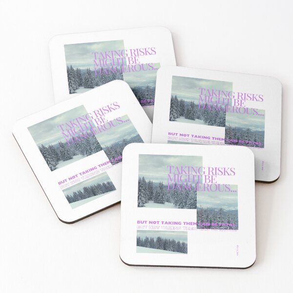 Item preview, Facts Lens - Snow, Scenery, and Trees in the Modern Trend Mountain of Truth and Quotes (Purple and White) designed and sold by Zelie ..