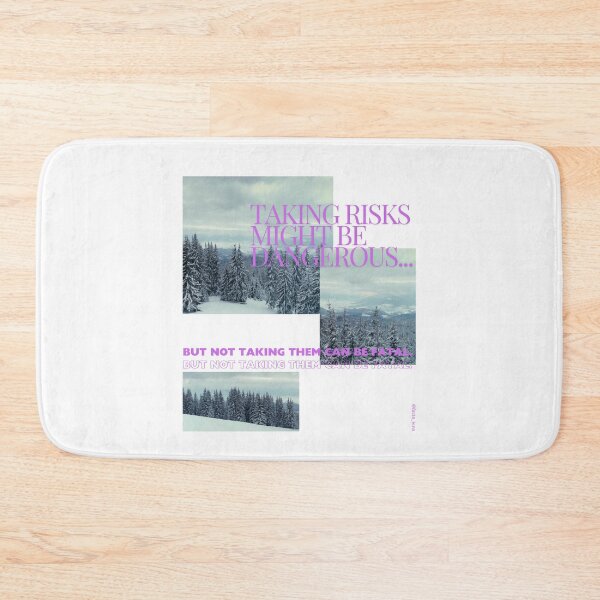 Item preview, Facts Lens - Snow, Scenery, and Trees in the Modern Trend Mountain of Truth and Quotes (Purple and White) designed and sold by Zelie ..