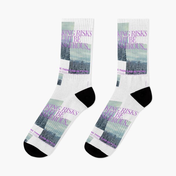 Item preview, Facts Lens - Snow, Scenery, and Trees in the Modern Trend Mountain of Truth and Quotes (Purple and White) designed and sold by Zelie ..