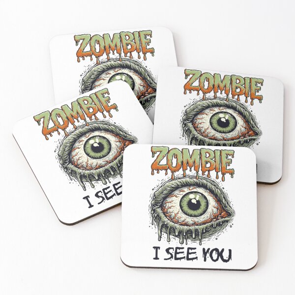 Item preview, Art Print Halloween Disgusting Zombie Eye designed and sold by dakaseli.